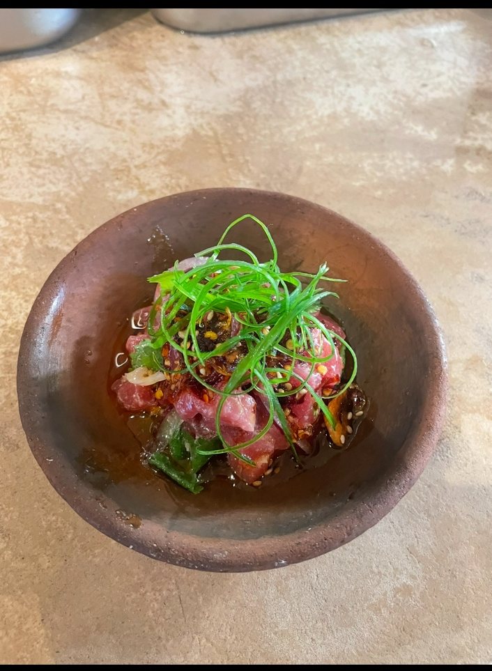 Tuna tartare by Chef Ryan Padda